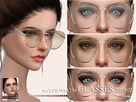 glasses sims 4 cc